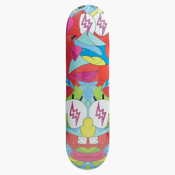 Louis De Guzman Spongebob X J Balvin Skateboard Deck Rainbow