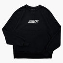 Louis de Guzman x Astro Boy x Bait Crewneck svetr černý