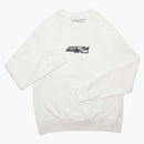Louis de Guzman X Astro Boy X Bait Crewneck Sweater White