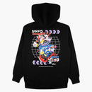 Louis de Guzman x Sonic The Hedgehog Oba konce mikiny s kapucí Spectrum Black