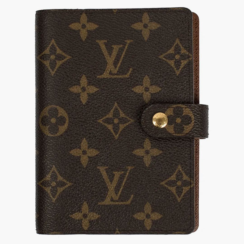 Louis Vuitton Agenda Cover Small Ring Monogram Brown