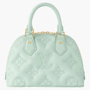 Louis Vuitton Alma Bb Quilted Water Green