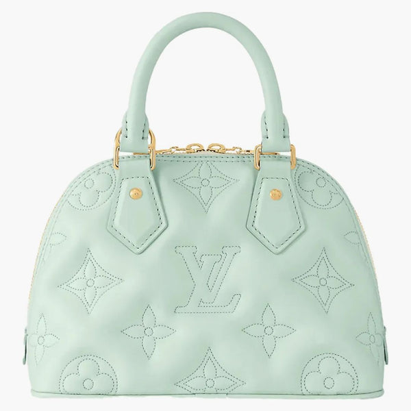 Louis Vuitton Alma Bb Quilted Water Green