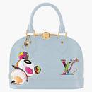 Louis Vuitton X Takashi Murakami Alma Bb Washed Blue