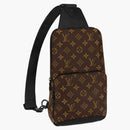 Louis Vuitton Avenue Sling Bag Monogram Macassar Brown