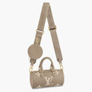 Louis Vuitton Bb Papillon Bicolor Monogram Empriente Dove/cream