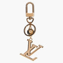 Louis Vuitton Bag Charm Key Holder Lv Facettes Gold