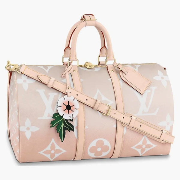 Louis Vuitton Keepall Bandouliere Gradient Pastel 45 Mist Gray