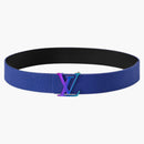 Louis Vuitton Belt Lv Initiales Reversible 40 Mm Blue/black