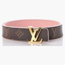 Louis Vuitton Belt Lv Initiales Reversible Monogram Rose Poudre