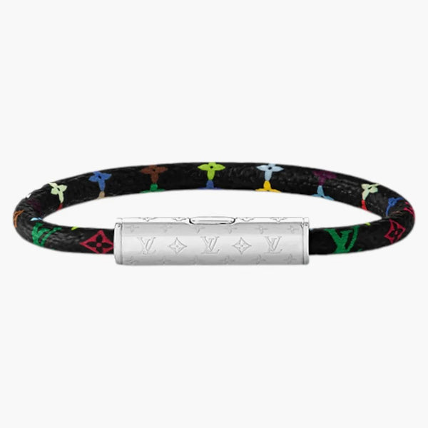 Louis Vuitton X Takashi Murakami Lv Confidential Bracelet Black Multicolored