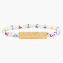 Louis Vuitton X Takashi Murakami Lv Confidential Bracelet White Multicolored