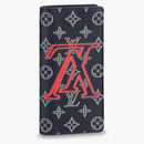 Louis Vuitton Brazza Wallet Monogram Upside Down Ink Navy