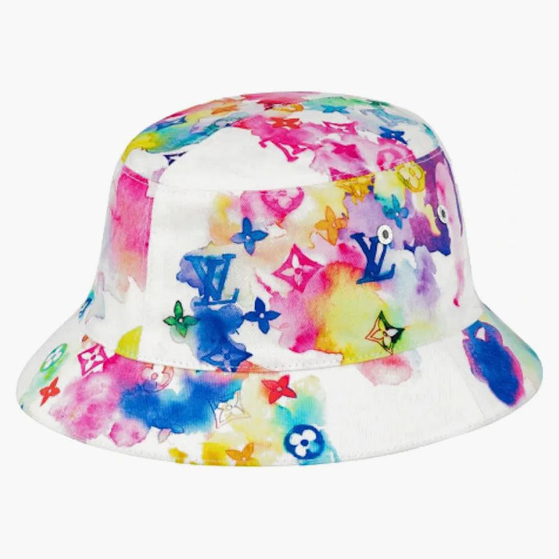 Louis Vuitton Bucket Hat Monogram Watercolor Multicolor