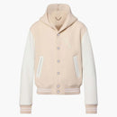 Louis Vuitton Calfskin Sailor Varsity Jacket Milky White