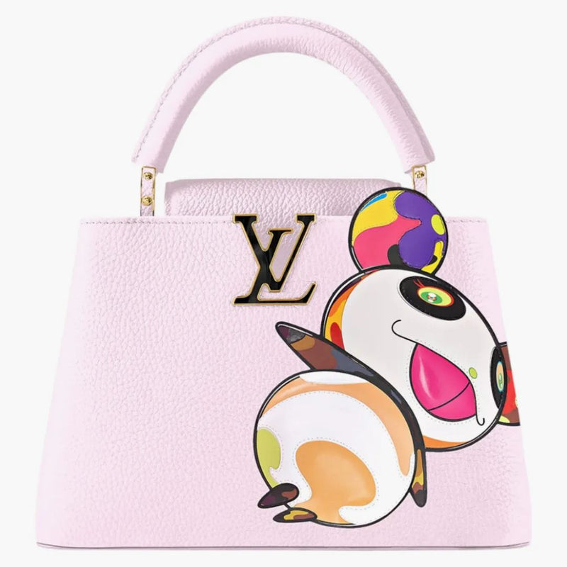 Louis Vuitton X Takashi Murakami Capucines Bb Opal Pink