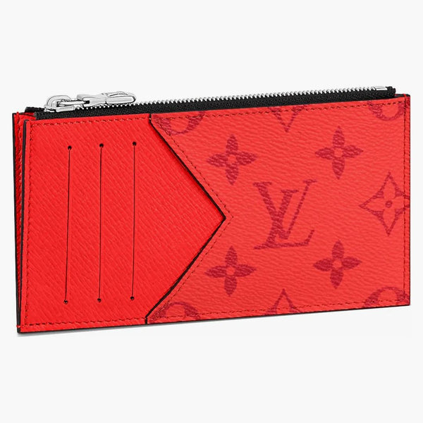 Louis Vuitton Card Holder Coin Red