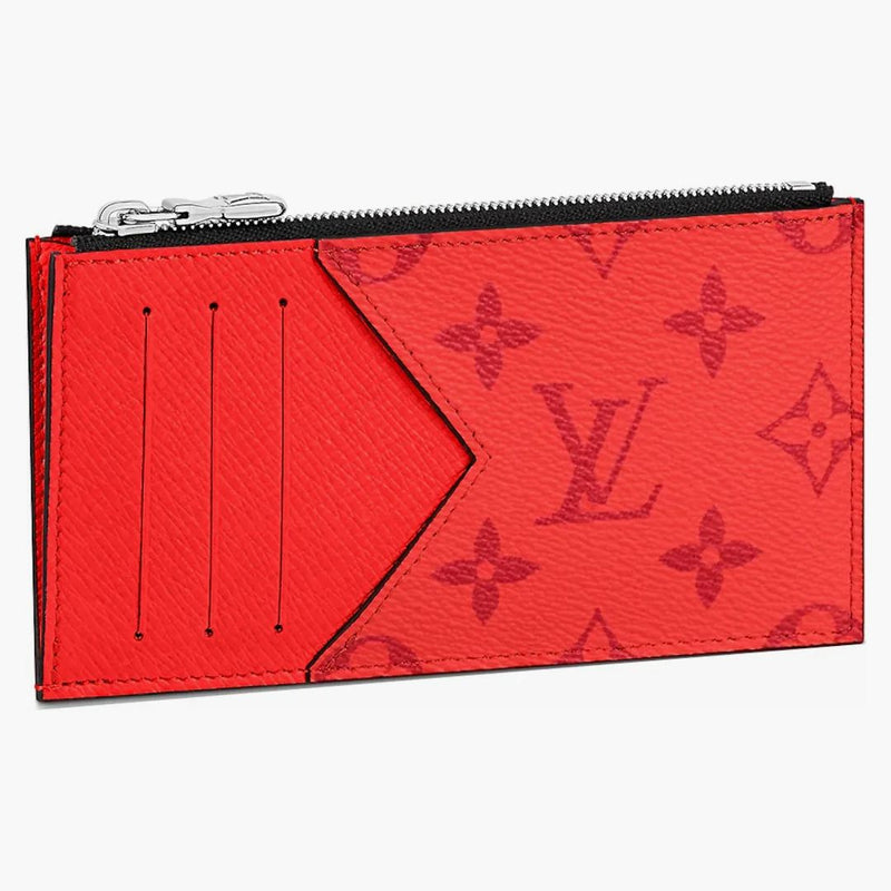 Louis Vuitton Card Holder Coin Red