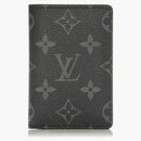 Louis Vuitton Pocket Organizer Monogram Eclipse Black/grey