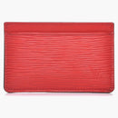 Louis Vuitton Card Holder Epi Coquelicot