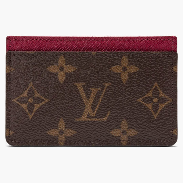 Louis Vuitton Card Holder Monogram Fuchsia