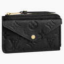Louis Vuitton Card Holder Recto Reverso Monogram Empriente Black