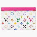Louis Vuitton X Takashi Murakami Card Holder White Multicolored