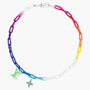 Louis Vuitton Ceramic Chain Necklace Rainbow