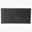 Louis Vuitton Pochette Felicie Card Holder Insert Calfskin Black