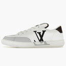 Louis Vuitton Charlie Trainers White Cacoa Brown Black