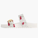 Louis Vuitton Cherry Bom Dia Flat Comfort Mule X Takashi Murakami White Monogram Cherry