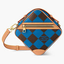 Louis Vuitton Chess Messenger Bag Damier Pop Blue