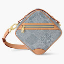 Louis Vuitton Chess Messenger Damier Denim 3d Blue Denim