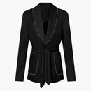 Louis Vuitton Chic Silk Pajama Jacket Black