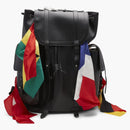 Louis Vuitton Christopher Backpack Flags Gm Black Multicolor