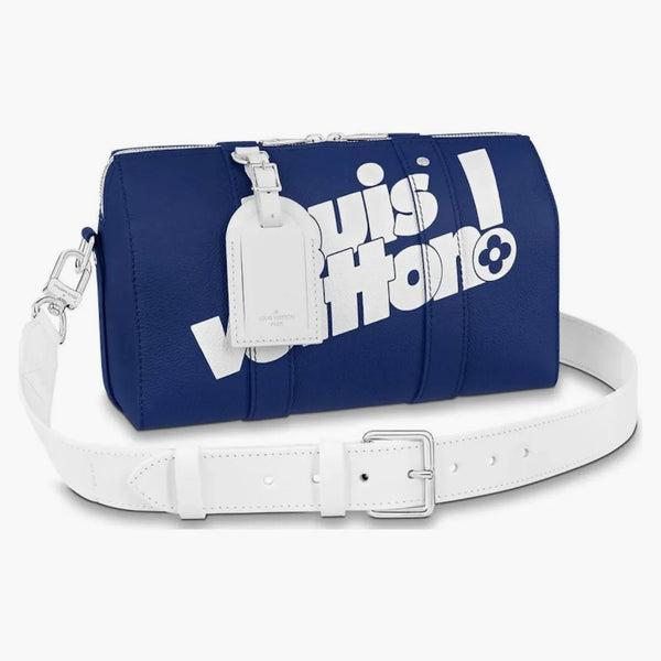 Louis Vuitton City Keepall Monogram Blue