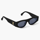 Louis Vuitton Clash Round Cat Eye Sunglasses Black/gold