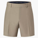 Louis Vuitton Classic Slim Wool Shorts Grey