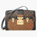 Louis Vuitton Clutch Trunk Monogram Reverse Brown/black