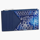 Louis Vuitton Coin Card Holder Bandana Monogram Blue