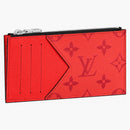 Louis Vuitton Coin Card Holder Fiery Red
