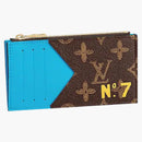 Louis Vuitton Coin Card Holder Monogram Brown