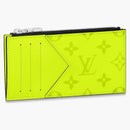 Louis Vuitton Coin Card Holder Neon Yellow