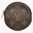 Louis Vuitton Coin Purse Round Monogram Brown