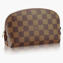 Louis Vuitton Cosmetic Pouch Damier Ebene Brown