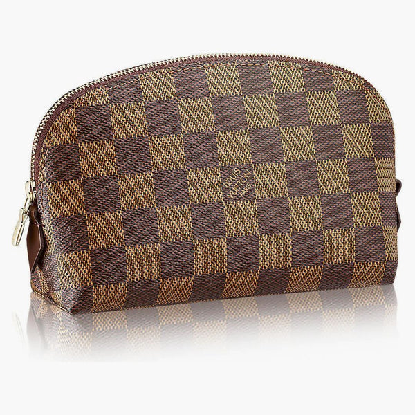 Louis Vuitton Cosmetic Pouch Damier Ebene Brown