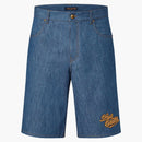 Louis Vuitton Cotton Chambray Shorts Indigo