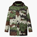 Louis Vuitton Cotton Damier Damoflage Parka Green Damoflage Damier