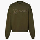 Louis Vuitton Cotton Signature Crewneck Olive