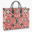 Louis Vuitton Crafty Onthego Gm Cream/red